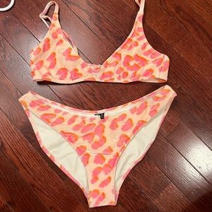 TRIANGL swimsuit pink leopard
